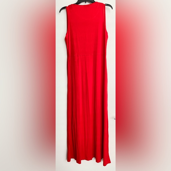 Vince Camuto Red Sleeveless Maxi Dress - Picture 3 of 3